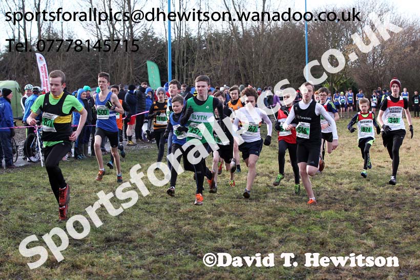 Boys under-15s NEHL, Jarrow. Photo: David T. Hewitson/Sports for All Pics